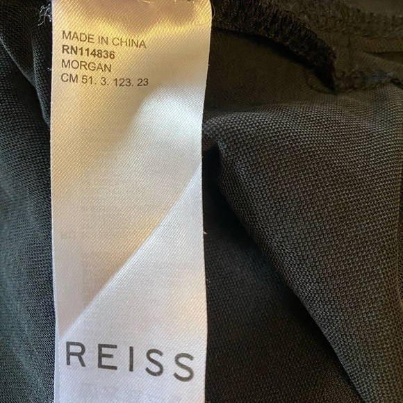 Reiss Wool & Cotton Blend Layered High Low Top Size M - Picture 10 of 11